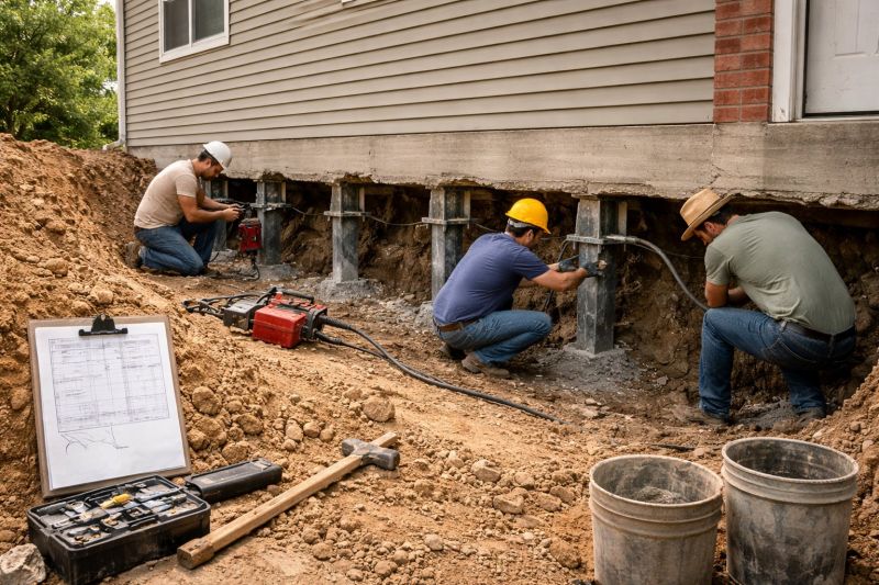 Top Concrete Foundation Repair Companies in Pekin, IL