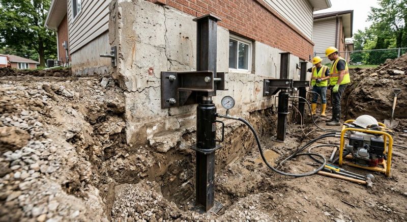 Foundation Lifting project example